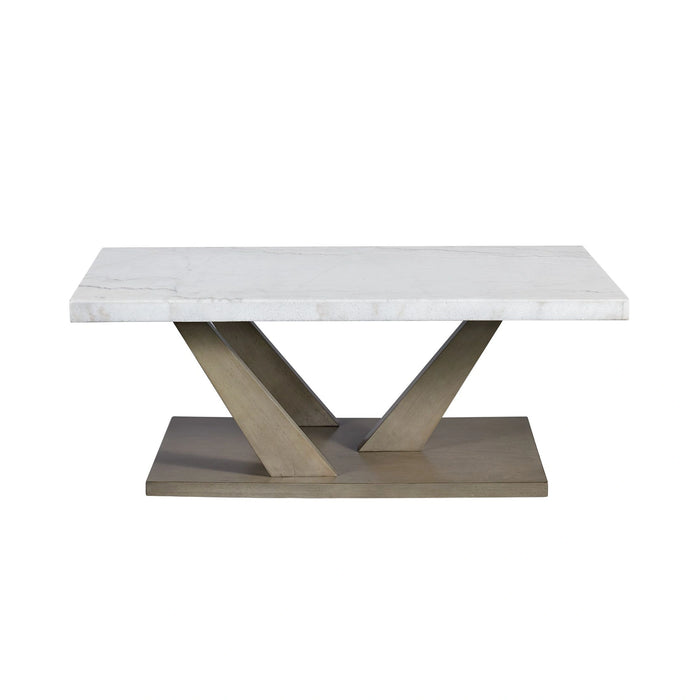 Greta Rectangular Coffee Table in grey