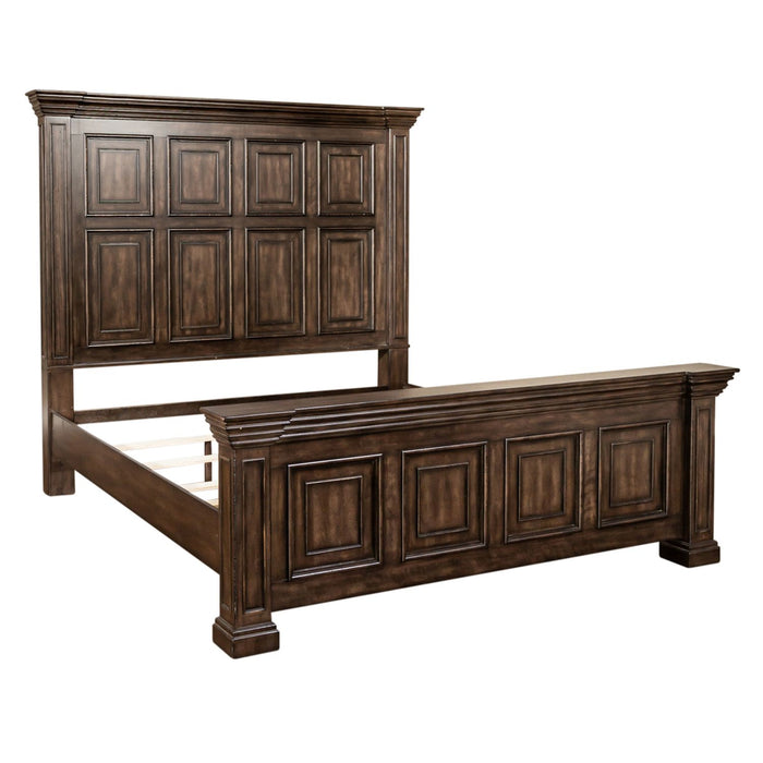 Big Valley King Panel Bed - Furniture House (VA)