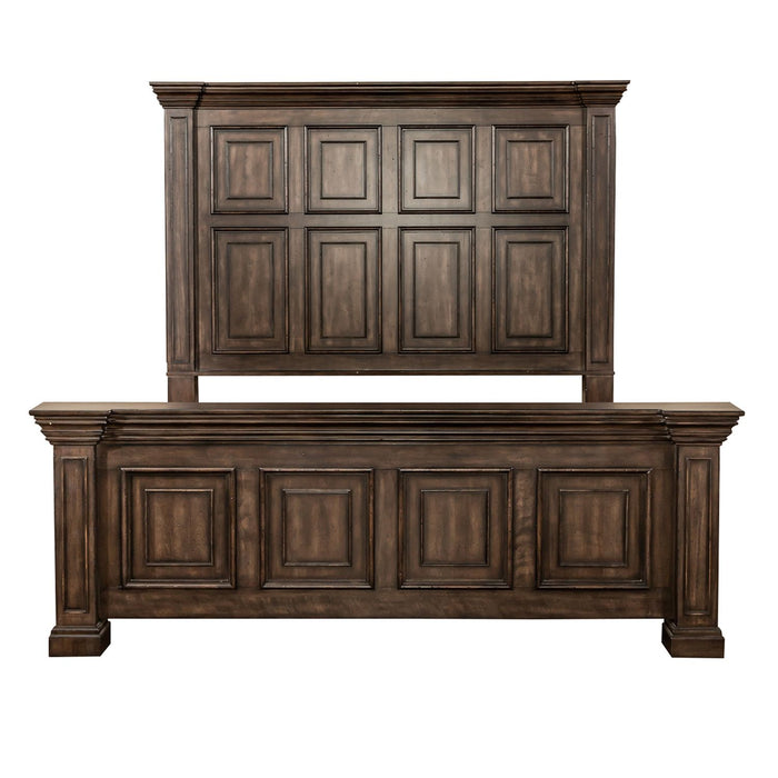 Big Valley King Panel Bed - Furniture House (VA)