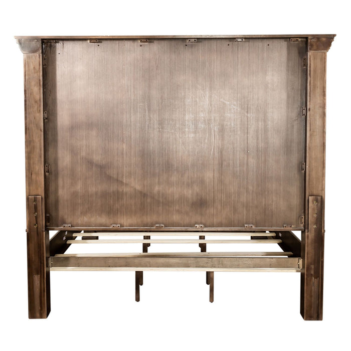 Big Valley King Panel Bed - Furniture House (VA)