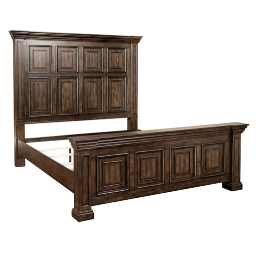 Big Valley King Panel Bed, Dresser & Mirror - Furniture House (VA)