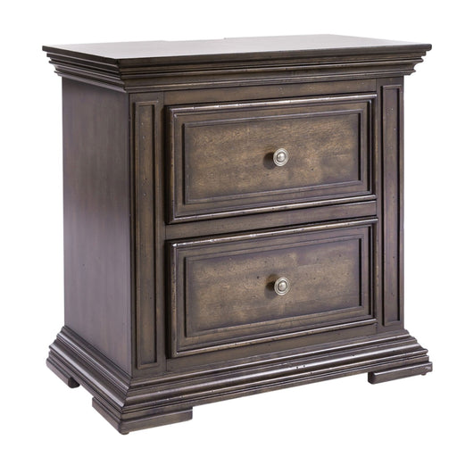 Big Valley 2 Drawer Night Stand w/ Charging Station - Furniture House (VA)