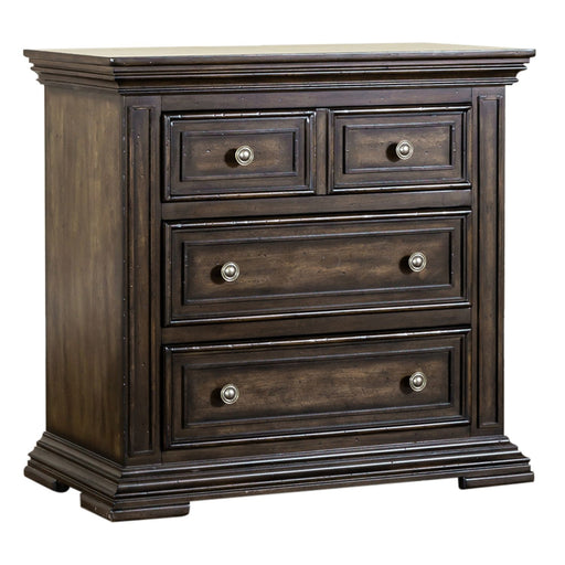 Big Valley Bedside Chest w/ Charging Station - Furniture House (VA)