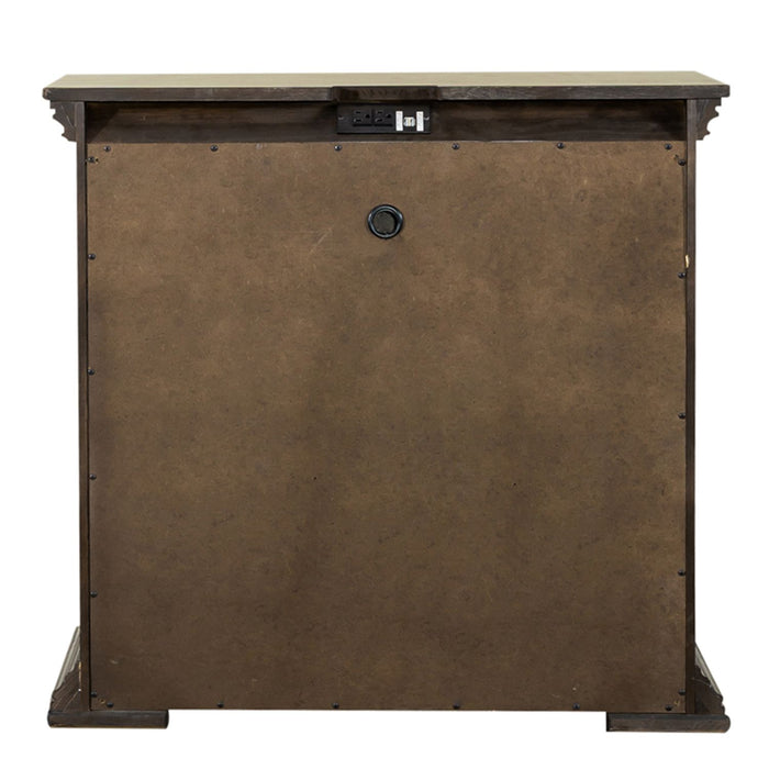 Big Valley Bedside Chest w/ Charging Station - Furniture House (VA)