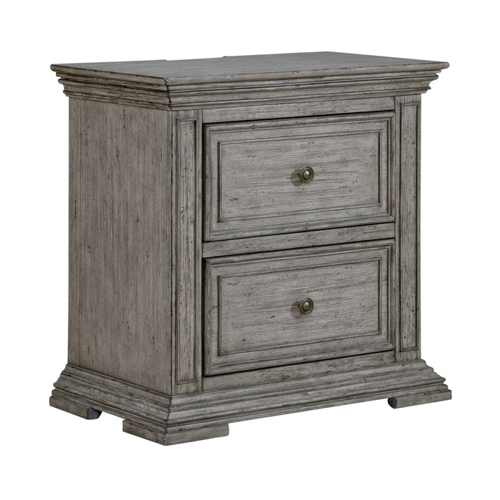 Big Valley 2 Drawer Night Stand w/ Charging Station - Furniture House (VA)