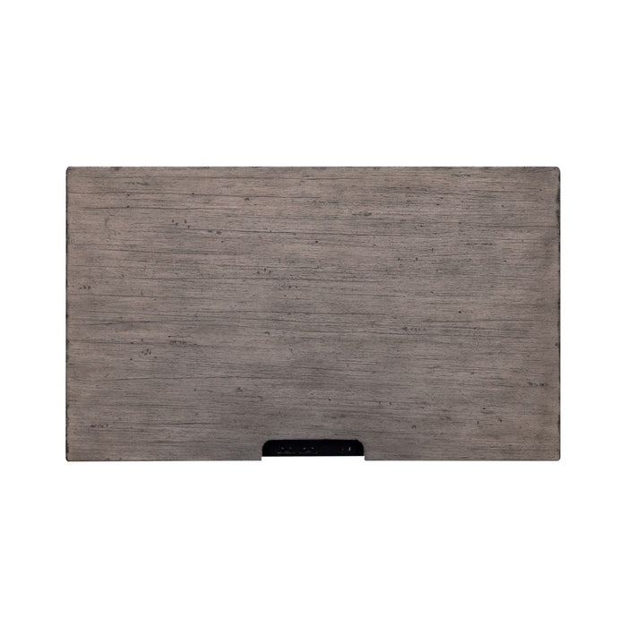 Liberty Furniture Big Valley 2 Drawer Nightstand with Charging Station in Graystone