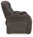 Fyne-Dyme Power Reclining Loveseat with Console - Furniture House (VA)
