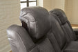Fyne-Dyme Power Reclining Loveseat with Console - Furniture House (VA)
