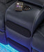 Fyne-Dyme Power Reclining Loveseat with Console - Furniture House (VA)