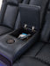 Fyne-Dyme Power Reclining Loveseat with Console - Furniture House (VA)