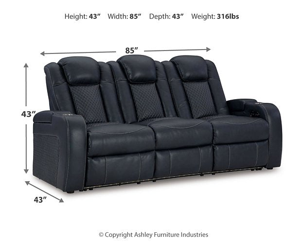 Fyne-Dyme Power Reclining Sofa - Furniture House (VA)