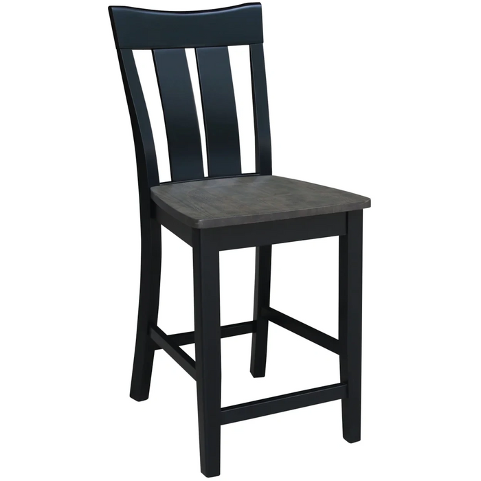 Cosmopolitan Ava Stool, Built In Coal / Black