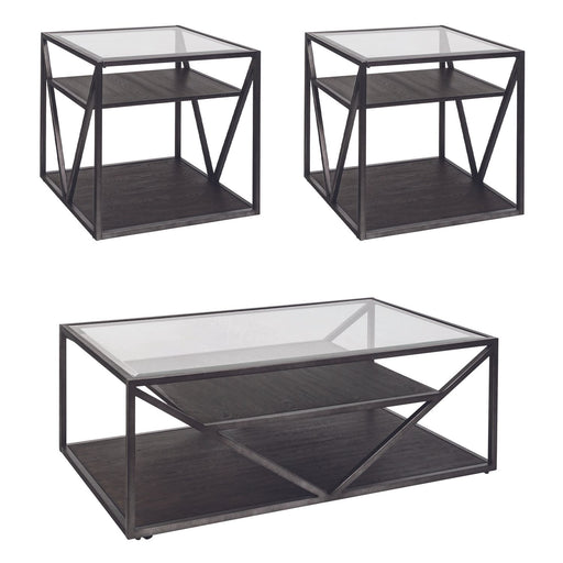 Arista 3 Piece Set (1-Cocktail 2-End Tables) - Furniture House (VA)