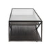 Arista Rectangular Cocktail Table in Cobblestone Brown - Furniture House (VA)