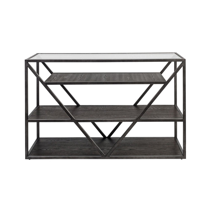 Arista Sofa Table in Cobblestone Brown - Furniture House (VA)