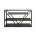 Arista Sofa Table in Cobblestone Brown - Furniture House (VA)