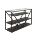 Arista Sofa Table in Cobblestone Brown - Furniture House (VA)