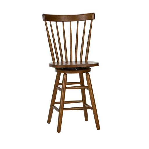 Creations II 24 Inch Copenhagen Barstool in Tobacco Finish (Set of 2) - Furniture House (VA)