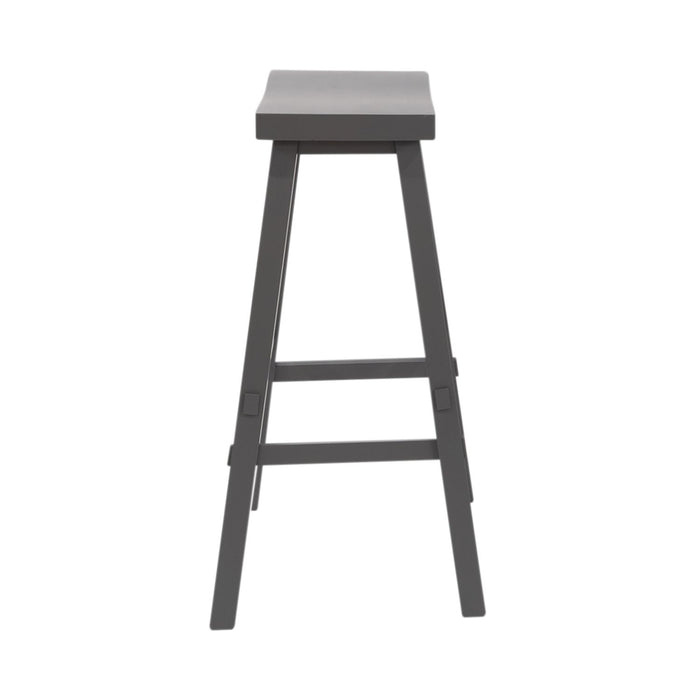 Creations 24 Inch Sawhorse Counter Stool- Gray image