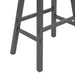 Creations 24 Inch Sawhorse Counter Stool- Gray image