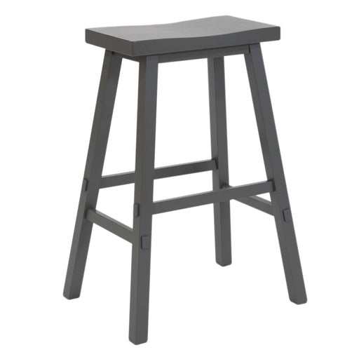 Creations II 30 Inch Sawhorse Stool in Gray (Set of 2) - Furniture House (VA)