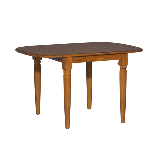 Creations II Drop Leaf Table in Tobacco Finish - Furniture House (VA)