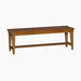 Hearthstone Bench in Rustic Oak - Furniture House (VA)