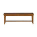 Hearthstone Bench in Rustic Oak image