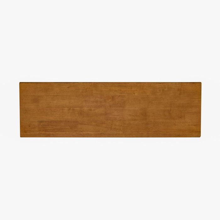 Hearthstone Bench in Rustic Oak - Furniture House (VA)
