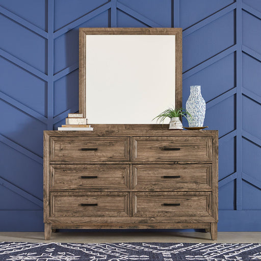 Ridgecrest King California Panel Bed, Dresser & Mirror - Furniture House (VA)