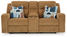 Kanlow Reclining Loveseat with Console - Furniture House (VA)