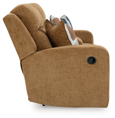 Kanlow Reclining Loveseat with Console - Furniture House (VA)