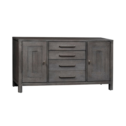 Modern Farmhouse Credenza in Dusty Charcoal - Furniture House (VA)