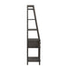 Modern Farmhouse Leaning Bookcase in Dusty Charcoal - Furniture House (VA)