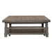 Modern Farmhouse Oversized Square Cocktail Table - Furniture House (VA)