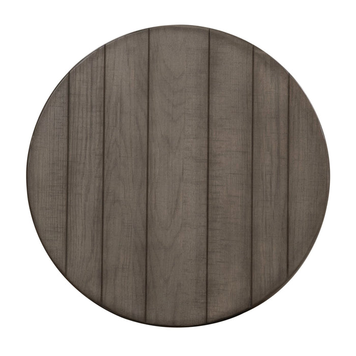 Modern Farmhouse Splay Leg Round End Table image