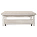 Modern Farmhouse Oversized Square Cocktail Table - Furniture House (VA)