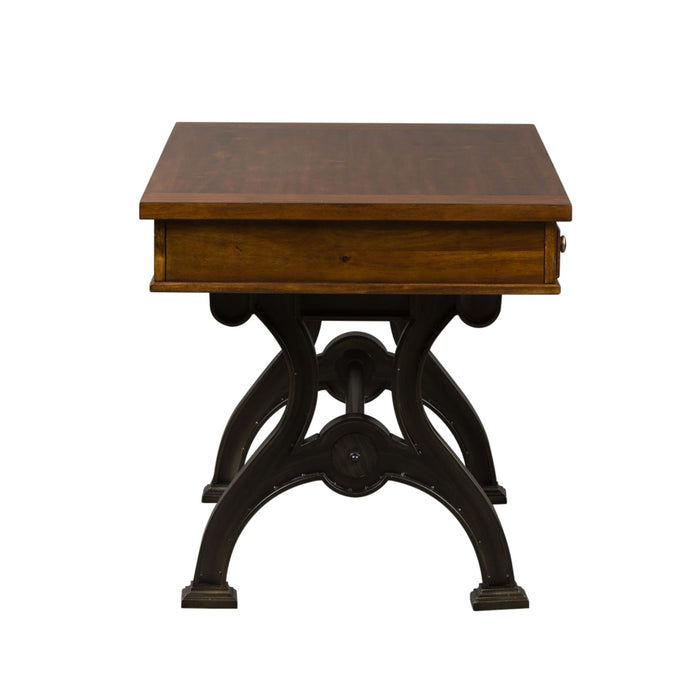 Arlington House Writing Desk in Cobblestone Brown - Furniture House (VA)