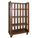 Arlington House Open Bookcase in Cobblestone Brown - Furniture House (VA)