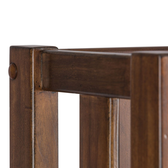 Arlington House Open Bookcase in Cobblestone Brown - Furniture House (VA)
