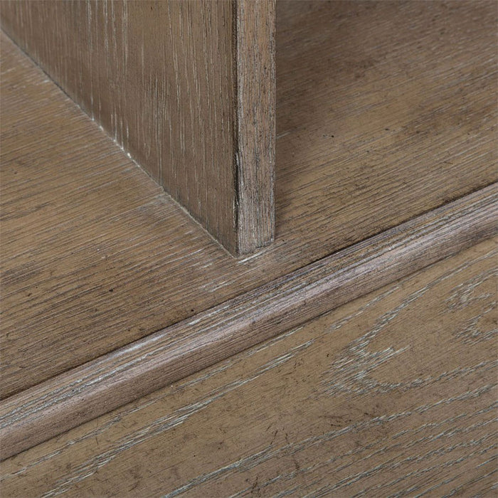 Liberty Simply Elegant Bookcase in Heathered Taupe