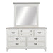 Allyson Park King California Panel Bed, Dresser & Mirror, Chest, Night Stand - Furniture House (VA)
