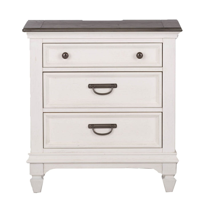 Allyson Park King California Panel Bed, Dresser & Mirror, Night Stand - Furniture House (VA)