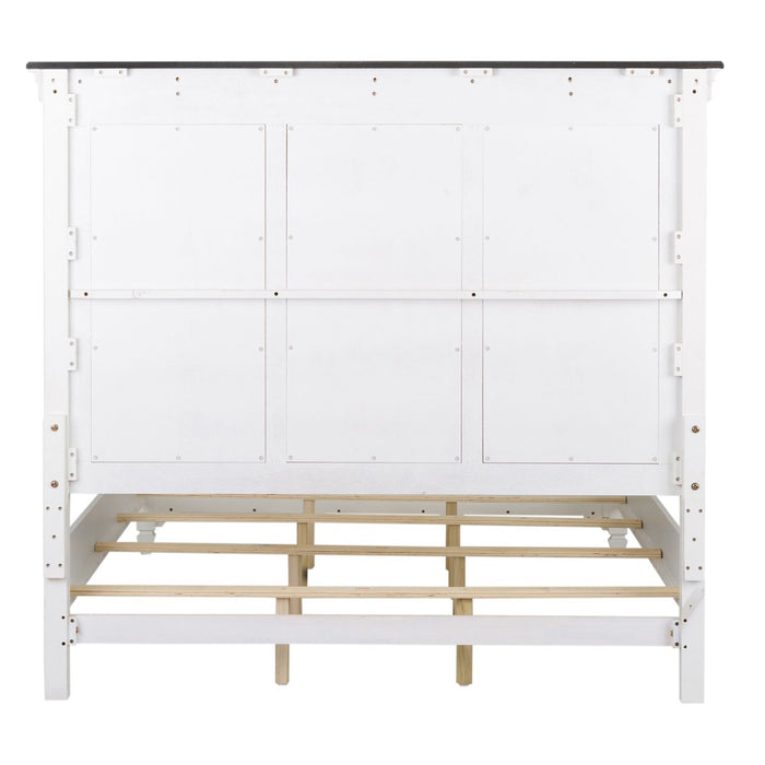 Allyson Park King Panel Bed - Furniture House (VA)