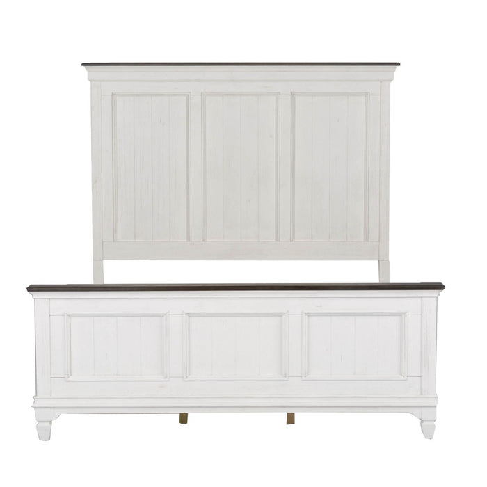 Allyson Park King Panel Bed, Dresser & Mirror, Night Stand - Furniture House (VA)