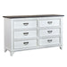 Allyson Park Drawer Dresser in White - Furniture House (VA)