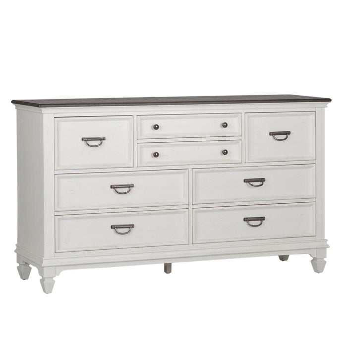 Allyson Park Drawer Dresser in Wirebrushed White - Furniture House (VA)