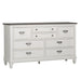 Allyson Park Drawer Dresser in Wirebrushed White - Furniture House (VA)