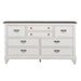 Allyson Park Drawer Dresser in Wirebrushed White - Furniture House (VA)