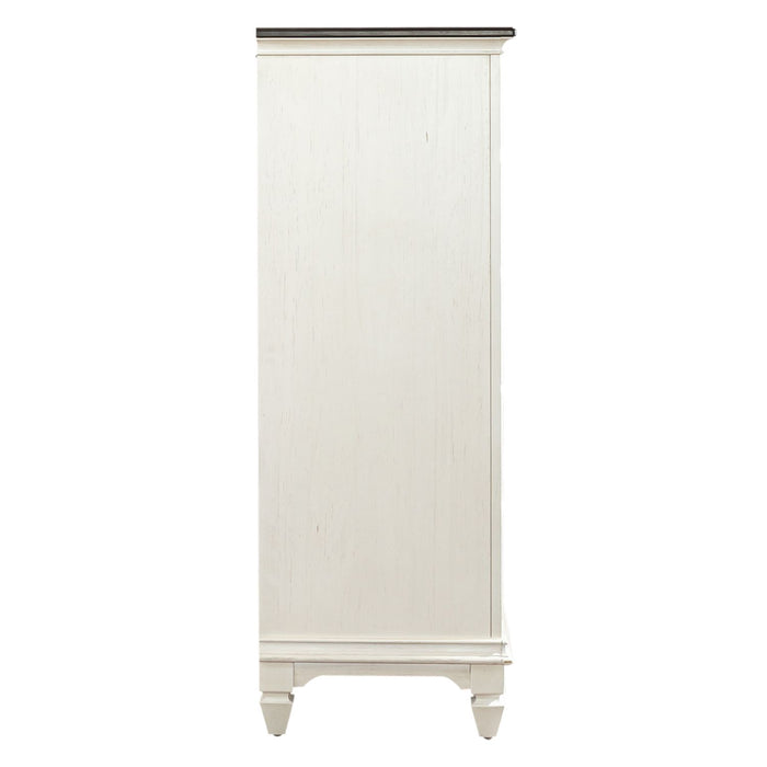 Allyson Park 11 Drawer Chesser in Wirebrushed White - Furniture House (VA)